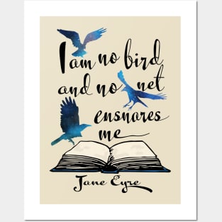 Jane Eyre I am no Bird Posters and Art